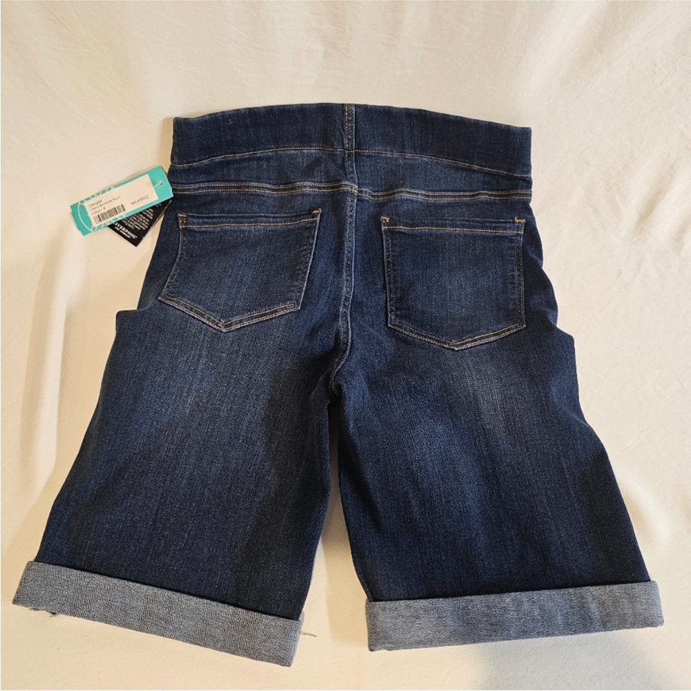 Liverpool Los Angeles The Bermuda Denim Shorts Size 4/27 - Picture 7 of 7